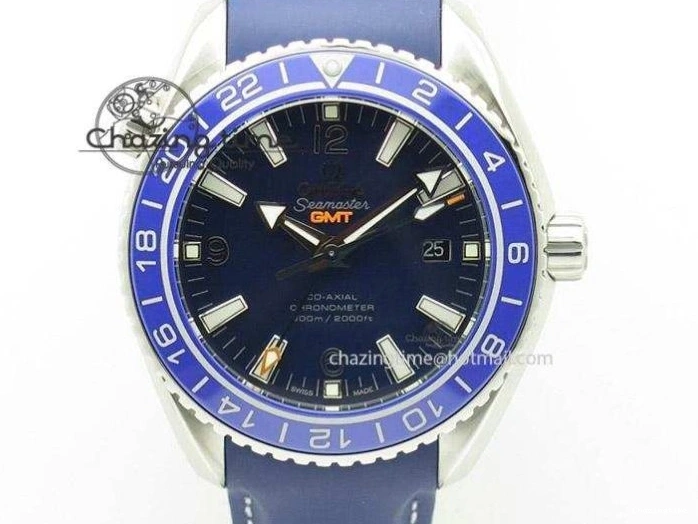 0518 Planet Ocean SS Bp Maker 45mm Black Bezel On SS Bracelet A OnTrend 8218